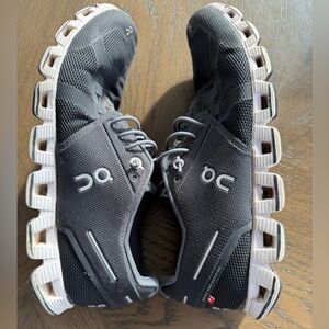 Womens On Cloud Black Meath Sneakers Size 9.5